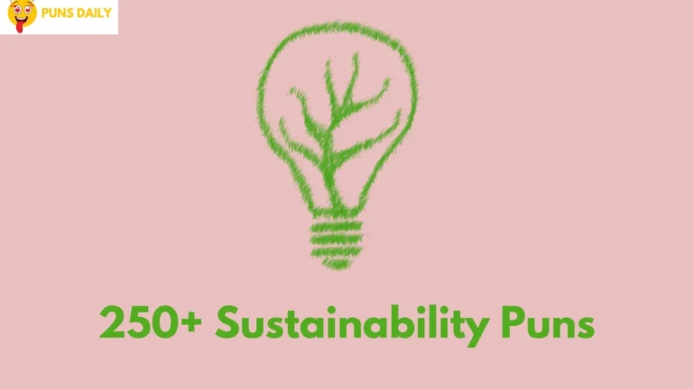 Sustainability Puns